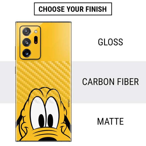 Disney Friends Pluto Up Close Galaxy Note20 Ultra 5G Skin