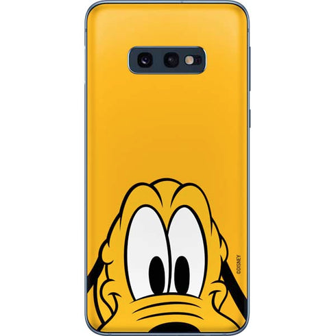 Disney Friends Pluto Up Close Galaxy S10e Skin
