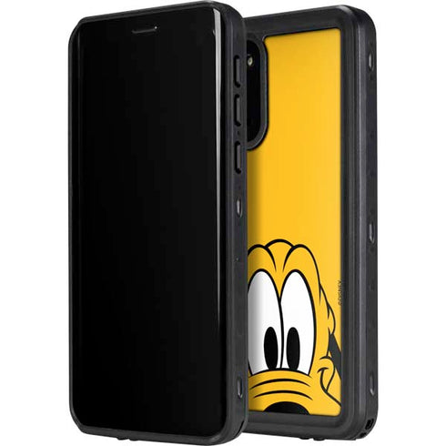 Disney Friends Pluto Up Close Galaxy S20 Plus Waterproof Case