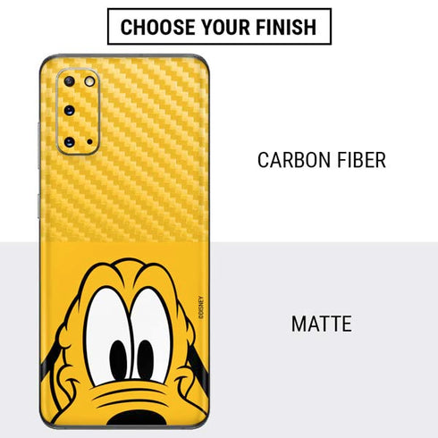 Disney Friends Pluto Up Close Galaxy S20 Skin