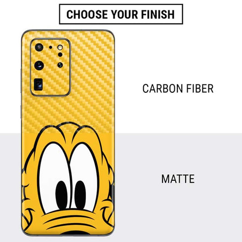 Disney Friends Pluto Up Close Galaxy S20 Ultra 5G Skin