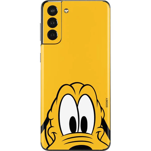 Disney Friends Pluto Up Close Galaxy S21 Plus 5G Skin