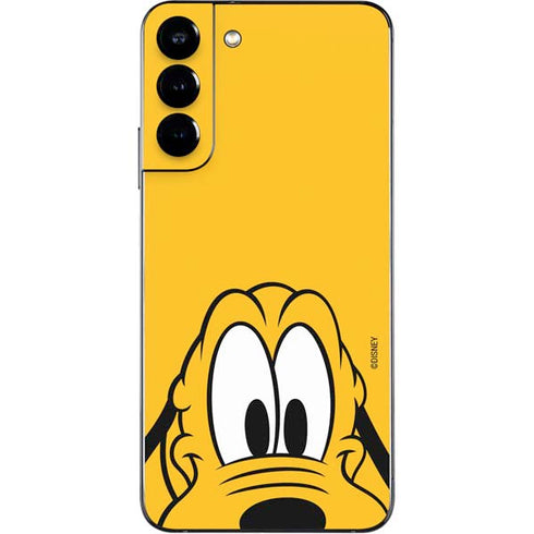 Disney Friends Pluto Up Close Galaxy S22 Plus Skin