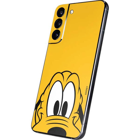 Disney Friends Pluto Up Close Galaxy S22 Plus Skin