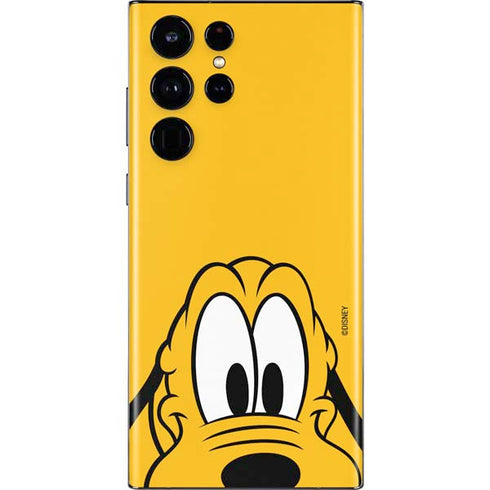 Disney Friends Pluto Up Close Galaxy S22 Ultra Skin