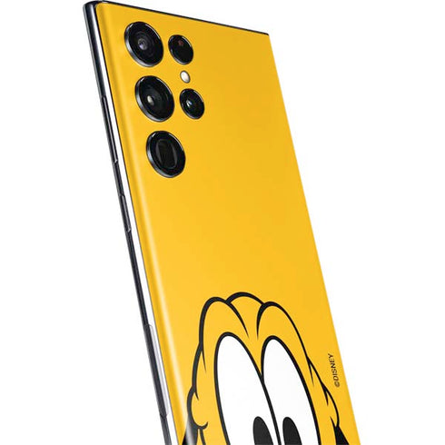 Disney Friends Pluto Up Close Galaxy S22 Ultra Skin