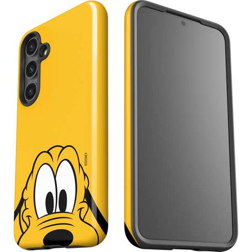 Disney Friends Pluto Up Close Galaxy S24 Plus Impact Case