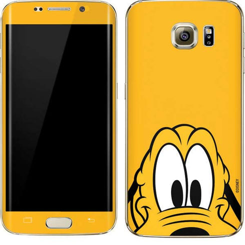 Disney Friends Pluto Up Close Galaxy S7 Edge Skin