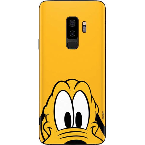 Disney Friends Pluto Up Close Galaxy S9 Plus Skin