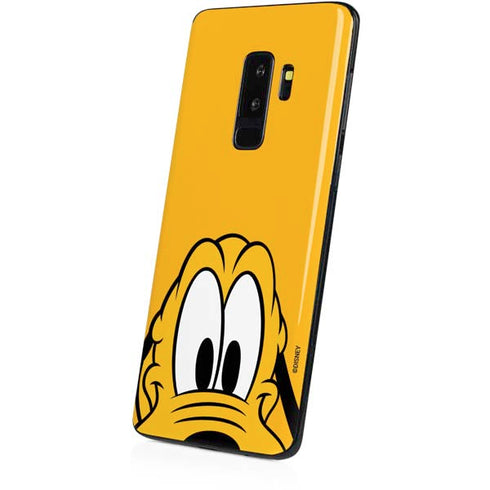 Disney Friends Pluto Up Close Galaxy S9 Plus Skin