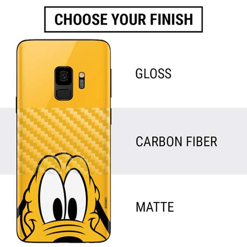 Disney Friends Pluto Up Close Galaxy S9 Skin