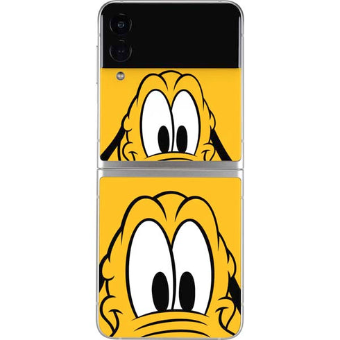 Disney Friends Pluto Up Close Galaxy Z Flip3 5G Skin