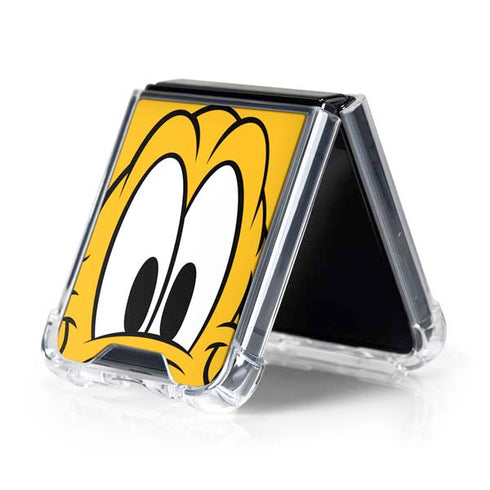 Disney Friends Pluto Up Close Galaxy Z Flip5 5G Clear Case