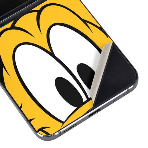 Disney Friends Pluto Up Close Galaxy Z Flip5 5G Skin