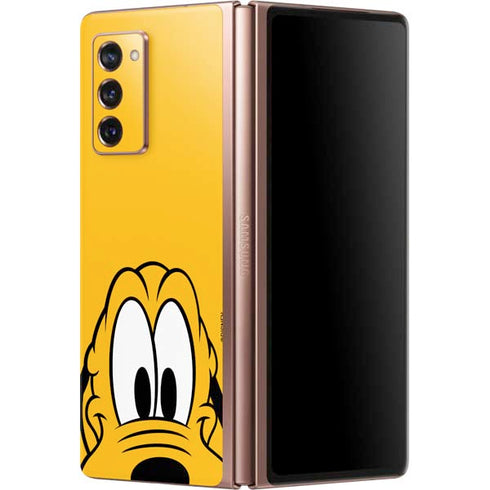 Disney Friends Pluto Up Close Galaxy Z Fold2 5G Skin