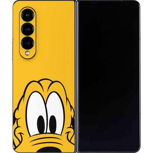 Disney Friends Pluto Up Close Galaxy Z Fold4 5G Skin