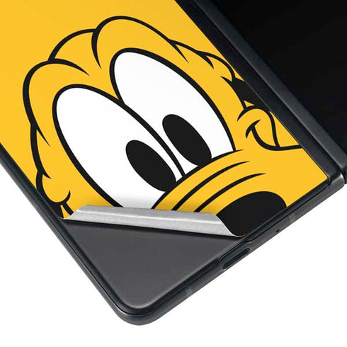 Disney Friends Pluto Up Close Galaxy Z Fold4 5G Skin