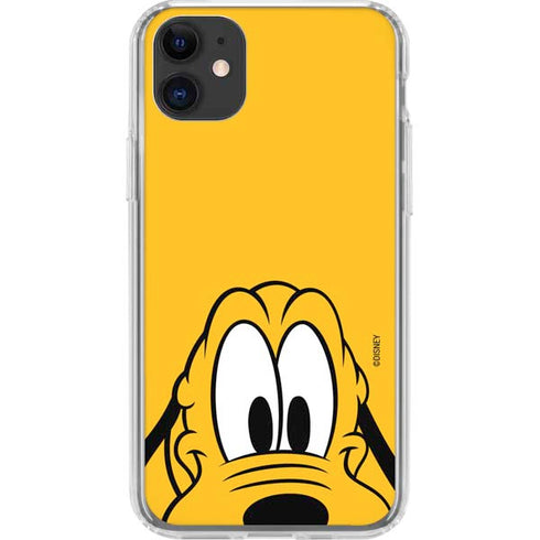 Disney Friends Pluto Up Close iPhone 11 Clear Case