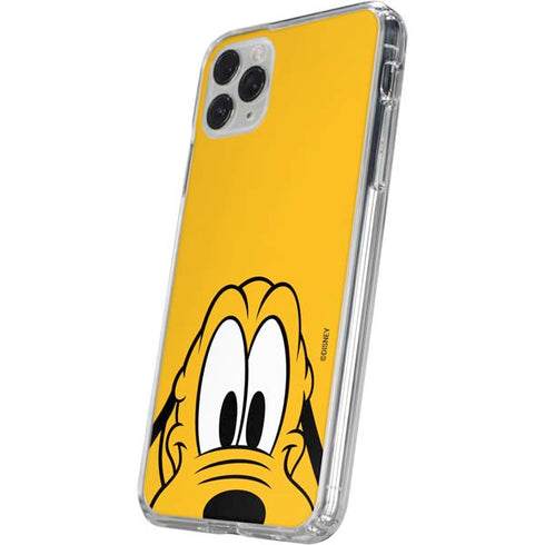 Disney Friends Pluto Up Close iPhone 11 Pro Clear Case