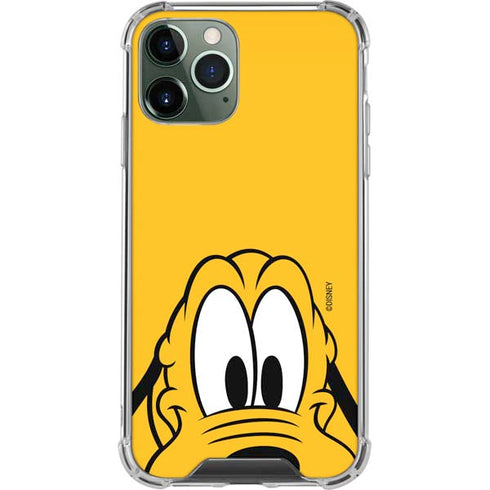 Disney Friends Pluto Up Close iPhone 11 Pro Max Clear Case
