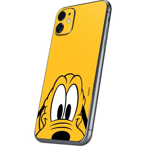 Disney Friends Pluto Up Close iPhone 11 Skin