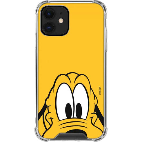 Disney Friends Pluto Up Close iPhone 12 Clear Case