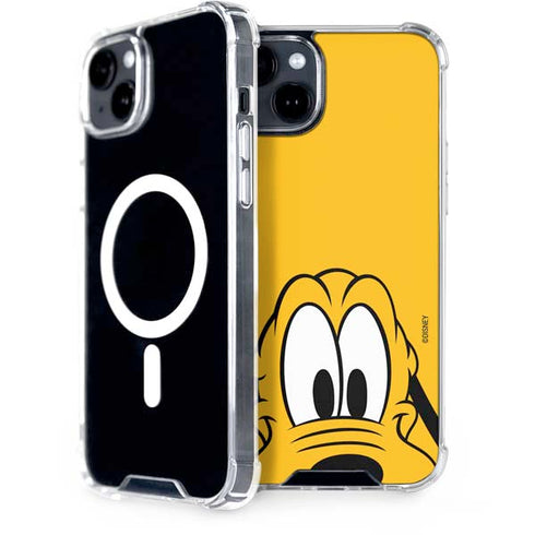 Disney Friends Pluto Up Close iPhone 15 Plus MagSafe Case