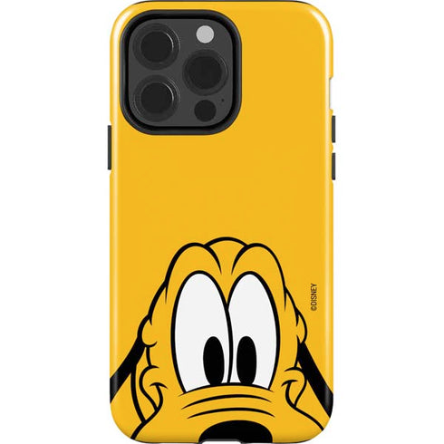 Disney Friends Pluto Up Close iPhone 14 Pro Impact Case