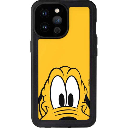 Disney Friends Pluto Up Close iPhone 14 Pro Max Waterproof Case