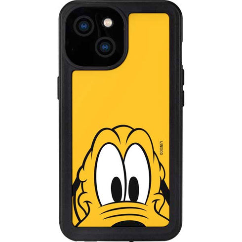 Disney Friends Pluto Up Close iPhone 15 Waterproof Case