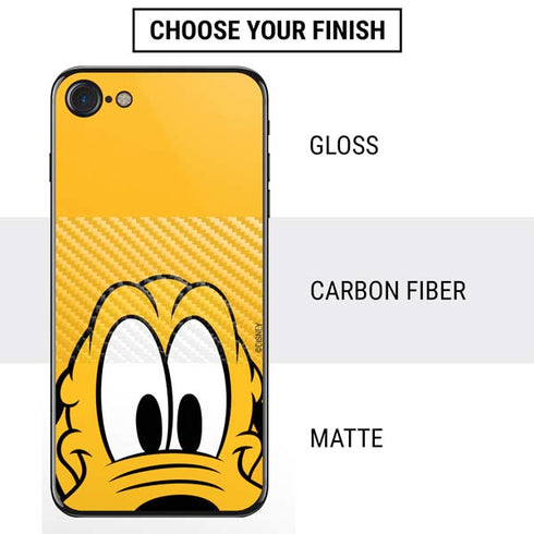 Disney Friends Pluto Up Close iPhone SE (2nd & 3rd Gen) Skin