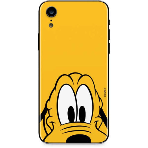 Disney Friends Pluto Up Close iPhone XR Skin