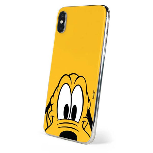 Disney Friends Pluto Up Close iPhone XS Skin