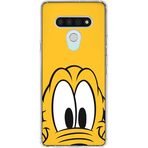 Disney Friends Pluto Up Close LG Stylo 6 Clear Case