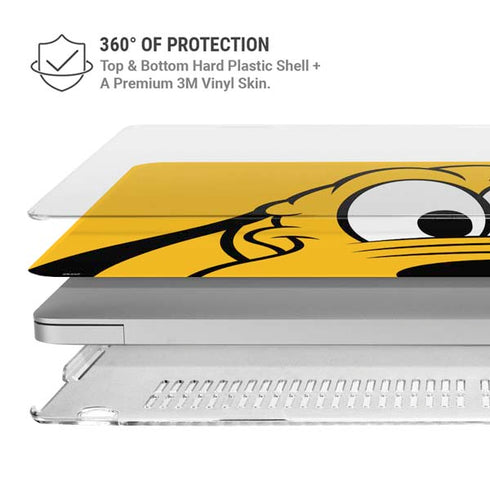 Disney Friends Pluto Up Close MacBook Air 15in (2023-2025) Case plus Skin