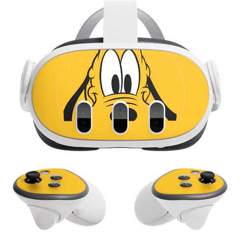 Disney Friends Pluto Up Close Meta Quest 3 Skin