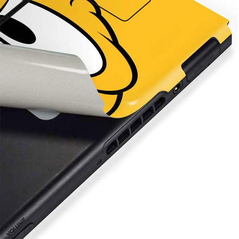 Disney Friends Pluto Up Close Nintendo Switch Bundle Skin