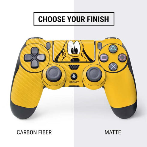 Disney Friends Pluto Up Close PS4 Controller Skin