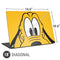 Disney Friends Pluto Up Close Universal Laptop 18in (14.6 x 10.6in) Skin