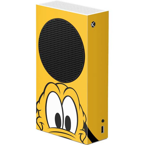 Disney Friends Pluto Up Close Xbox Series S Console Skin