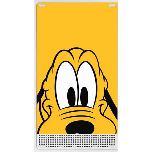 Disney Friends Pluto Up Close Xbox Series S Console Skin