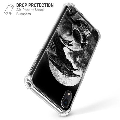 Alchemy Carta Poes Raven iPhone XR Clear Case