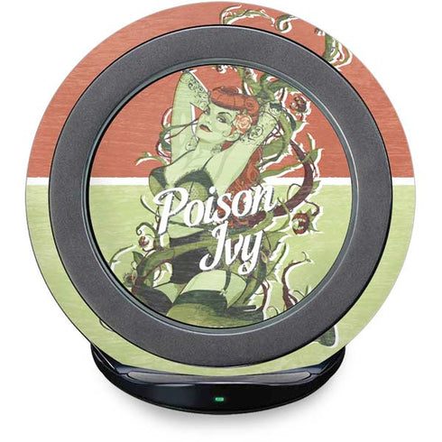DC Comics Bombshells Poison Ivy Fast Charge Wireless Charging Stand Skin