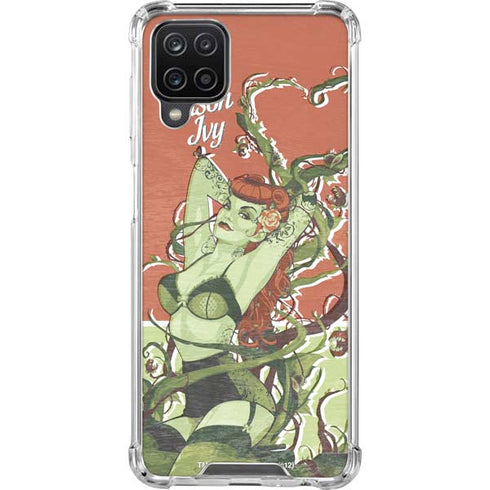 DC Comics Bombshells Poison Ivy Galaxy A12 Clear Case