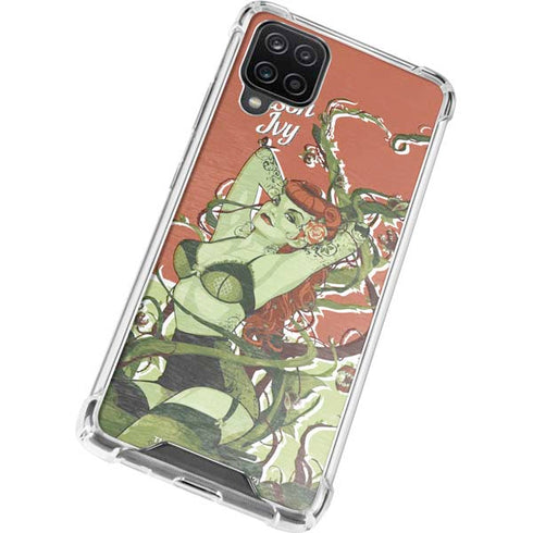 DC Comics Bombshells Poison Ivy Galaxy A12 Clear Case