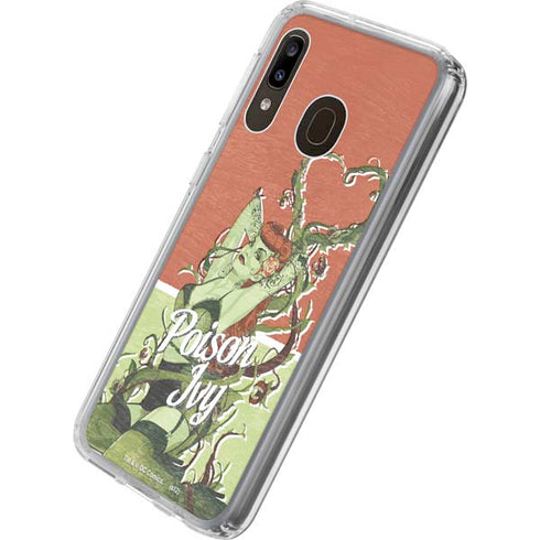 DC Comics Bombshells Poison Ivy Galaxy A20 Clear Case