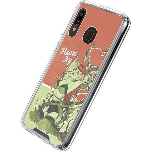 DC Comics Bombshells Poison Ivy Galaxy A30 Clear Case
