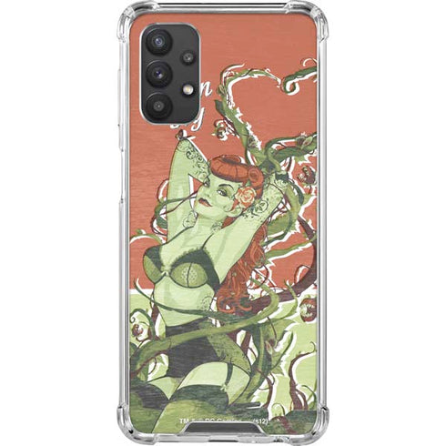 DC Comics Bombshells Poison Ivy Galaxy A32 5G Clear Case