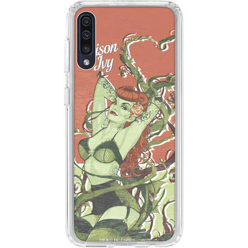 DC Comics Bombshells Poison Ivy Galaxy A50 Clear Case