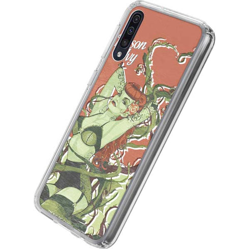 DC Comics Bombshells Poison Ivy Galaxy A50 Clear Case